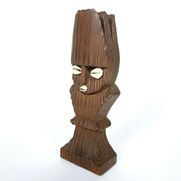 Island Woodcrafts Other - Vintage Lucayan Bahama Island Figurine MCM Shells